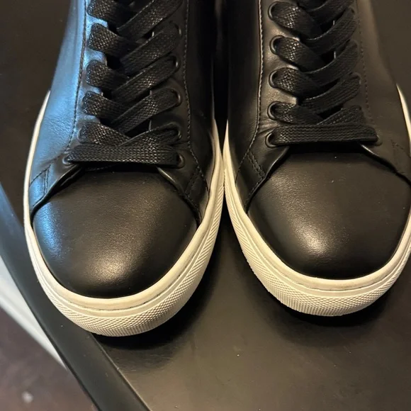 Thursday Boot Company Black Leather Sneakers, Like New, Men’s Sz 9.5 - Picture 10 of 16
